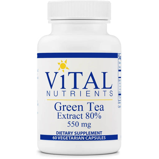 Green Tea Extract 80%-Vitamins & Supplements-Vital Nutrients-60 Capsules-Pine Street Clinic