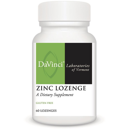 Zinc Lozenges (60 Lozenges)-Vitamins & Supplements-DaVinci Laboratories-Pine Street Clinic