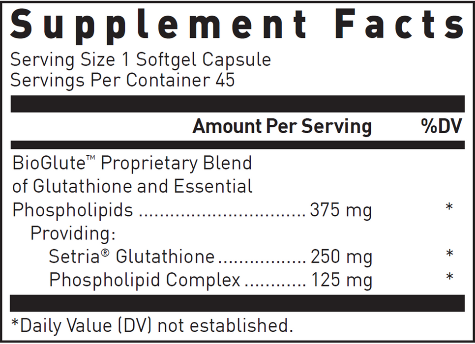 Liposomal Glutathione (45 Softgels)-Vitamins & Supplements-Douglas Laboratories-Pine Street Clinic