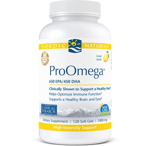 ProOmega Lemon (120 Softgels)-Vitamins & Supplements-Nordic Naturals-Pine Street Clinic