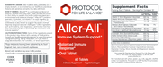 Aller-All Seasonal Support (60 Tablets)-Vitamins & Supplements-Protocol For Life Balance-Pine Street Clinic