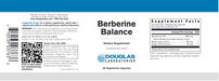 Berberine Balance (60 Capsules)-Vitamins & Supplements-Douglas Laboratories-Pine Street Clinic