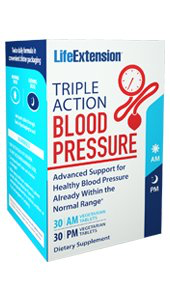 Triple Action Blood Pressure (60 Tablets)-Vitamins & Supplements-Life Extension-Pine Street Clinic