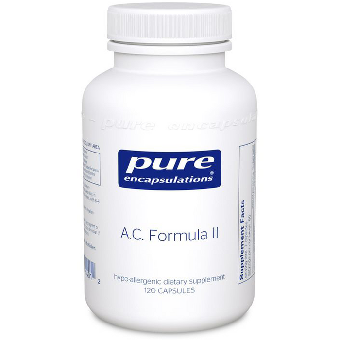 A.C. Formula II (120 Capsules)-Vitamins & Supplements-Pure Encapsulations-Pine Street Clinic