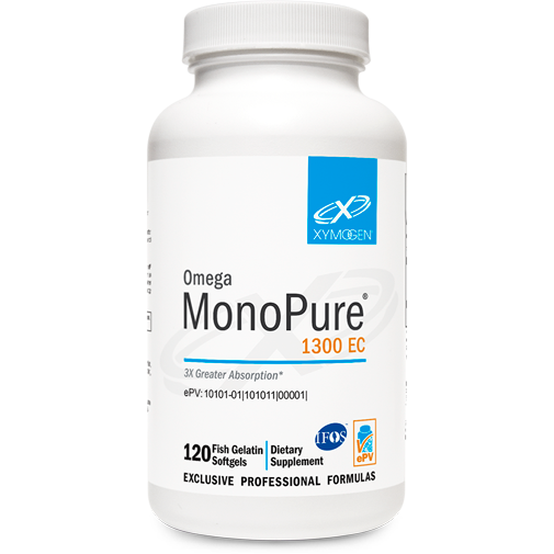 Omega MonoPure 1300 EC-Vitamins & Supplements-Xymogen-120 Softgels-Pine Street Clinic