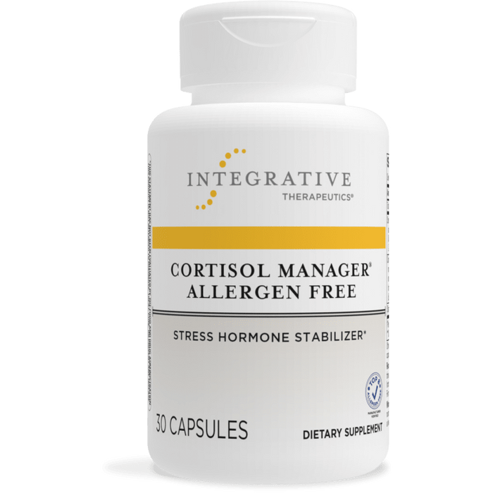 Cortisol Manager (Allergen Free)-Vitamins & Supplements-Integrative Therapeutics-30 Capsules-Pine Street Clinic