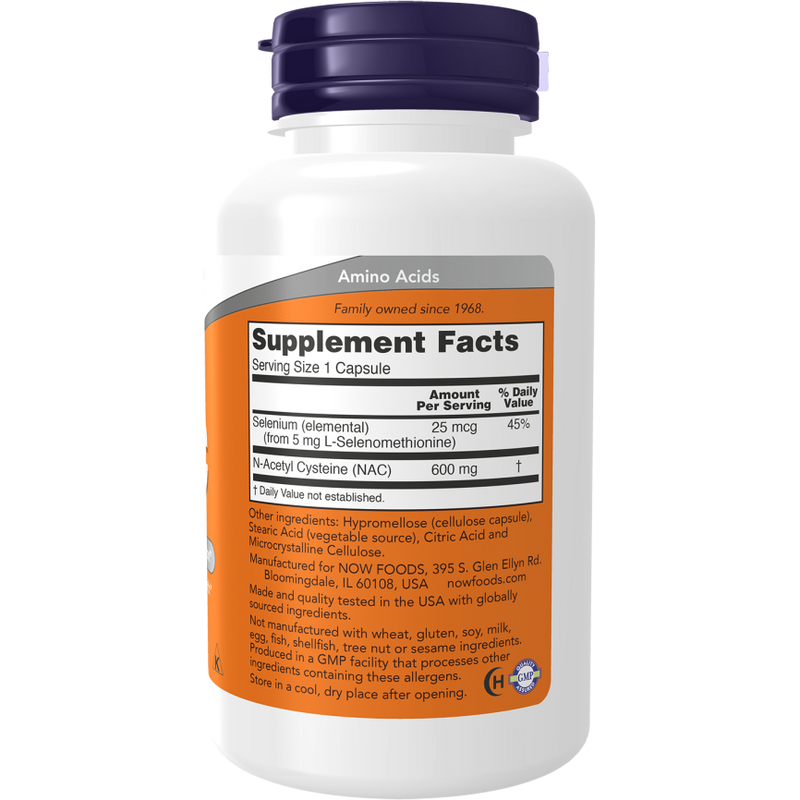 NAC (N-acetyl cysteine) (600 mg)