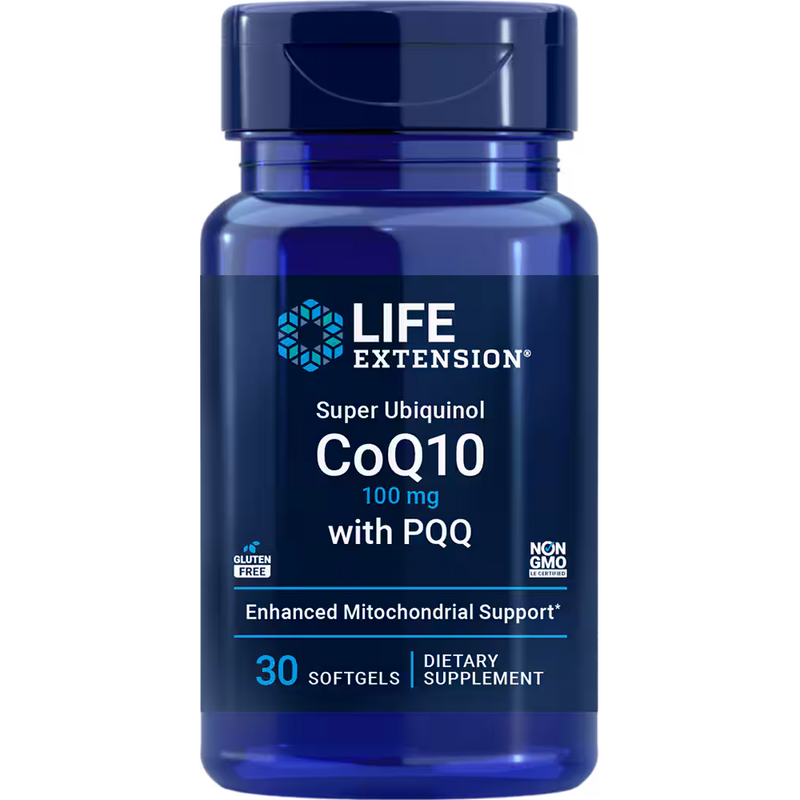 Super Ubiquinol CoQ10 with PQQ (30 Softgels)