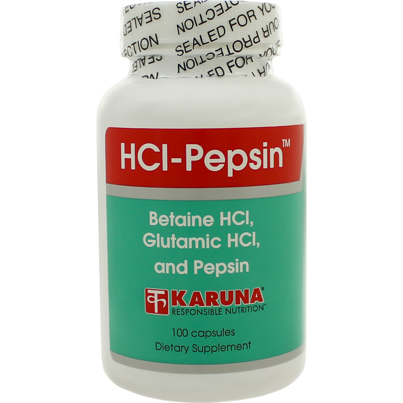 HCL-Pepsin (100 Capsules)