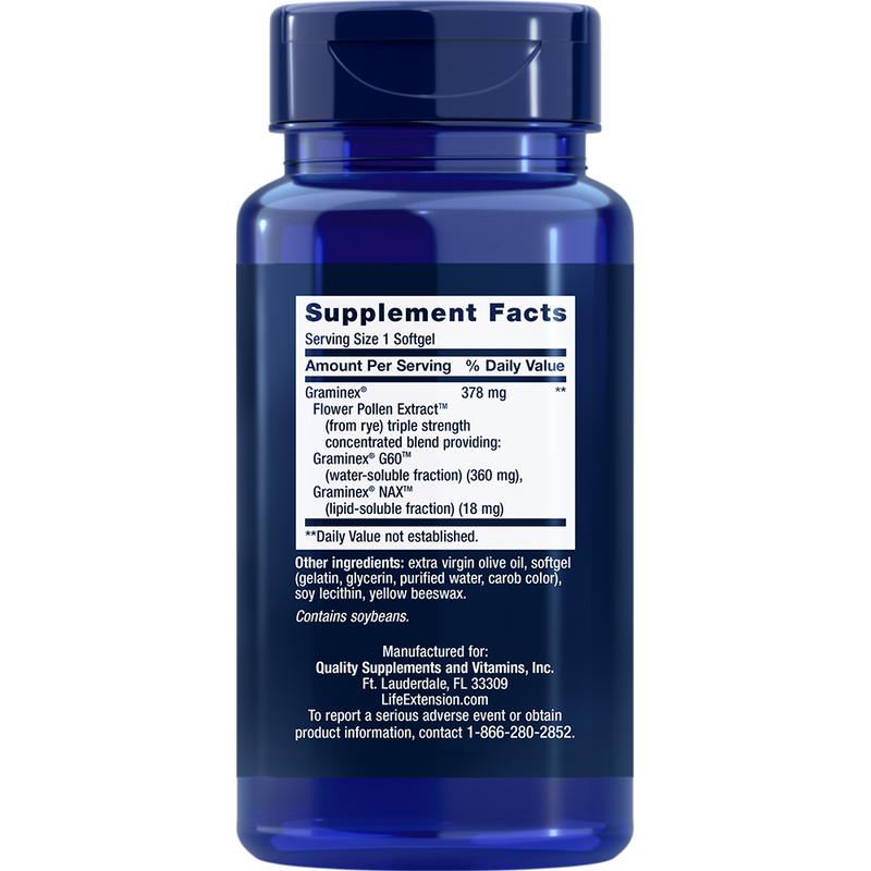 Triple Strength ProstaPollen (30 Softgels)