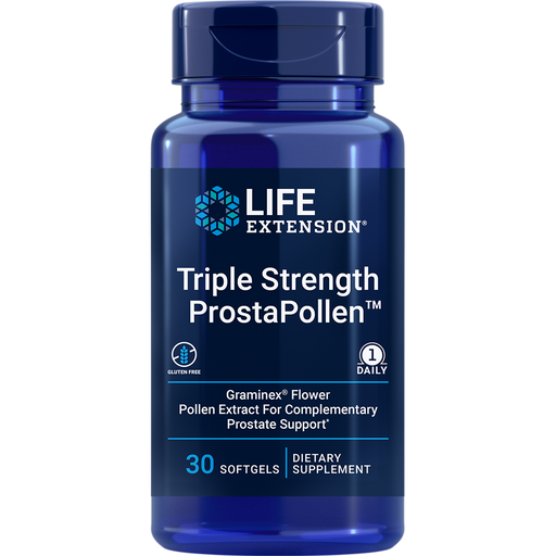 Triple Strength ProstaPollen (30 Softgels)-Vitamins & Supplements-Life Extension-Pine Street Clinic