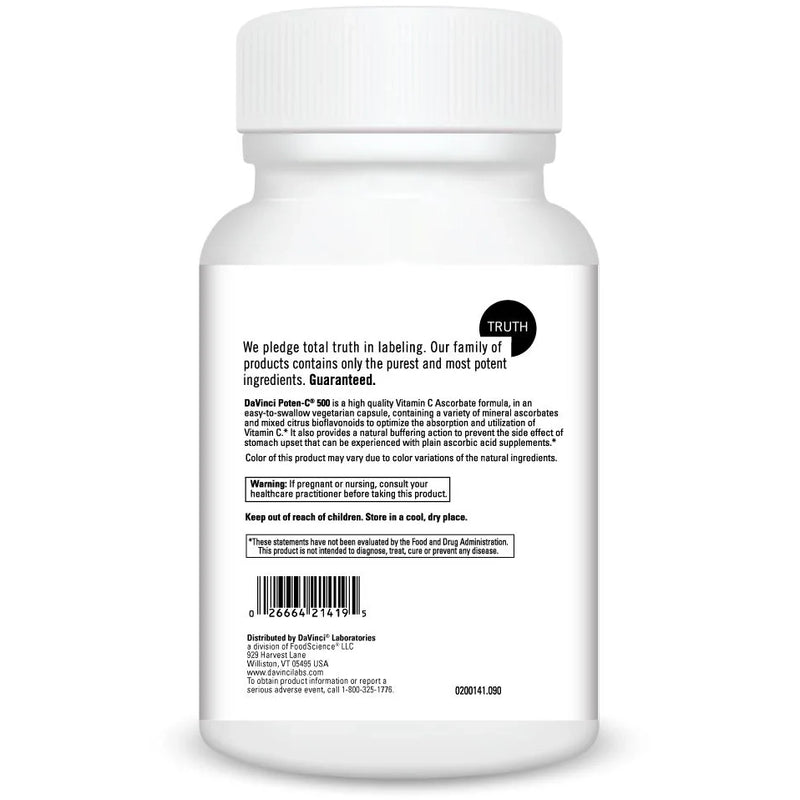 DaVinci Poten-C 500 (90 Capsules)