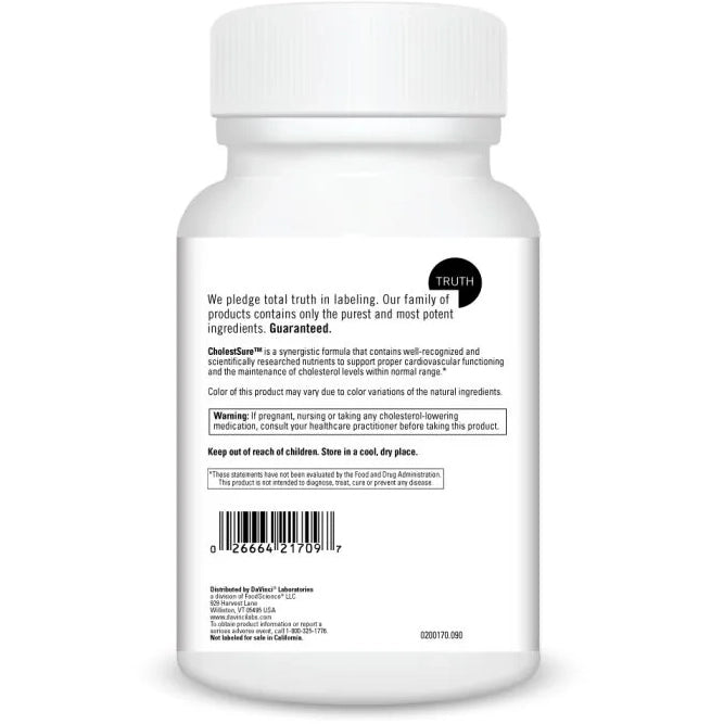 CholestSure (90 Capsules)-Vitamins & Supplements-DaVinci Laboratories-Pine Street Clinic