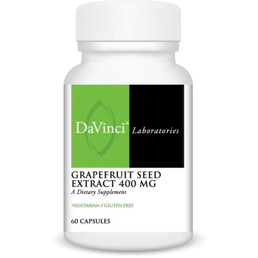 Grapefruit Seed Extract (400 mg) (60 Capsules)-Vitamins & Supplements-DaVinci Laboratories-Pine Street Clinic