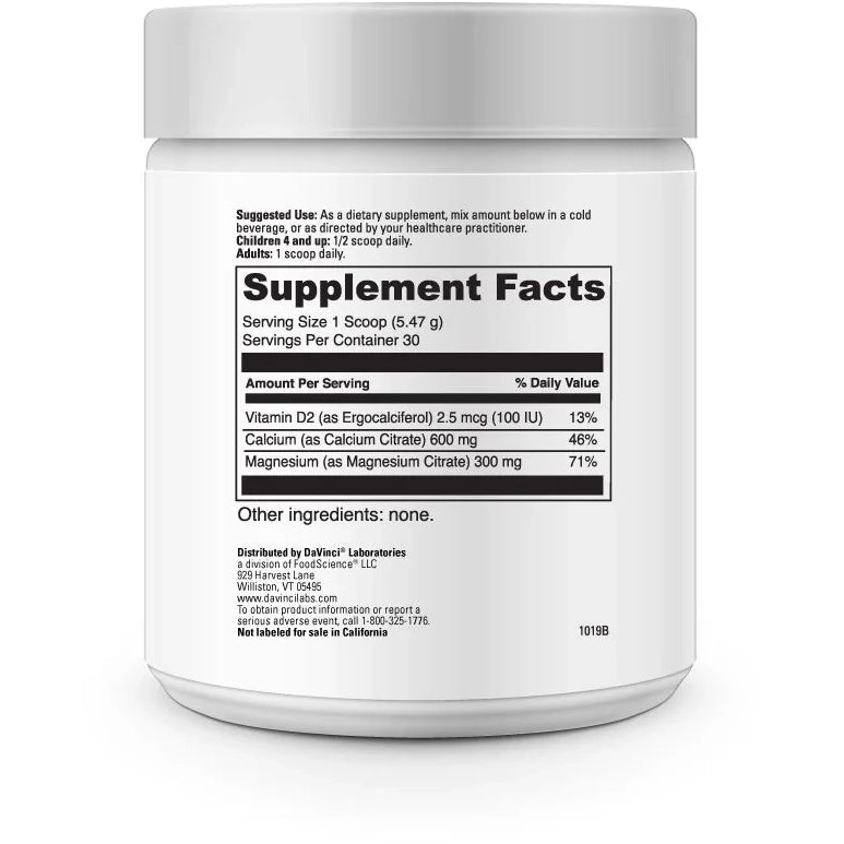 Cal-Mag Citrate Powder (30 7.5 cc Scoop)