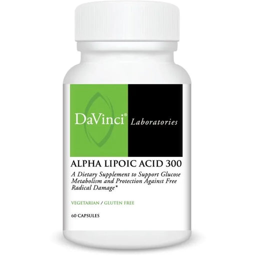 Alpha Lipoic Acid 300 (60 Capsules)-Vitamins & Supplements-DaVinci Laboratories-Pine Street Clinic