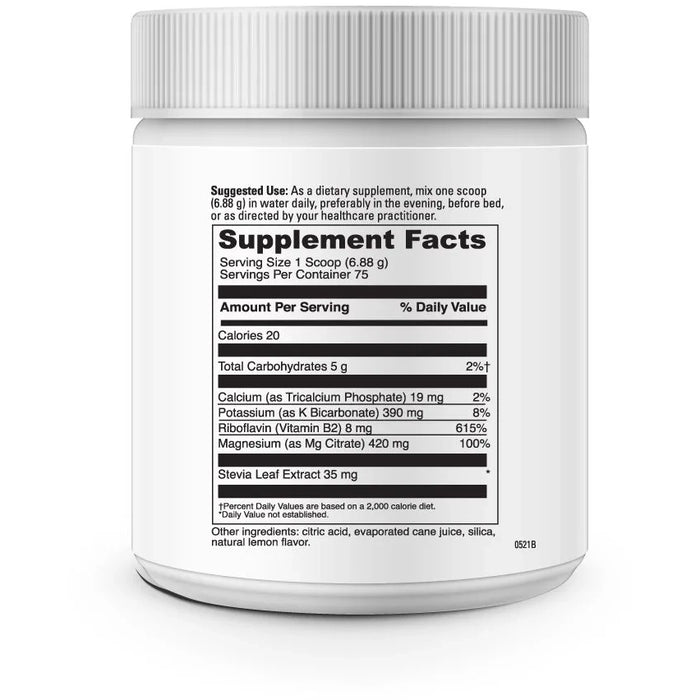 Effervescent Magnesium Citrate (75 7.5 cc Scoop)-Vitamins & Supplements-DaVinci Laboratories-Pine Street Clinic