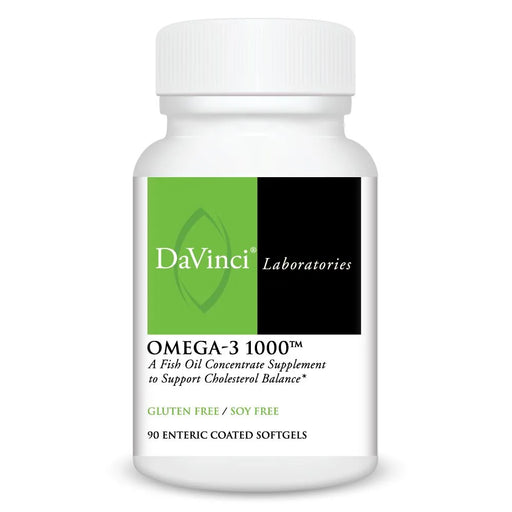 Omega-3 1000-Vitamins & Supplements-DaVinci Laboratories-90 Softgels-Pine Street Clinic