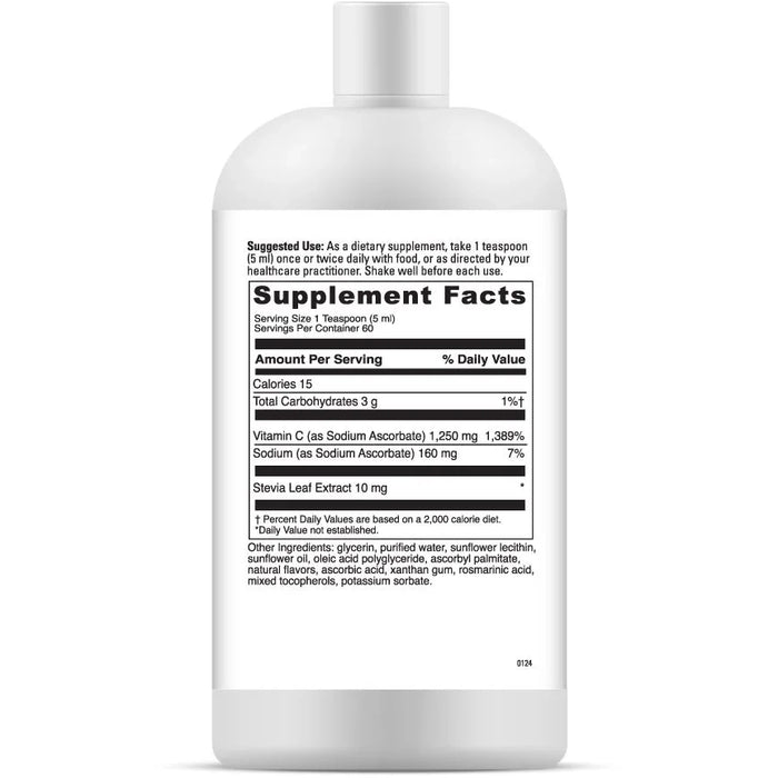 Liposomal C (10.15 Fluid Ounces) (300 mL)-Vitamins & Supplements-DaVinci Laboratories-Pine Street Clinic