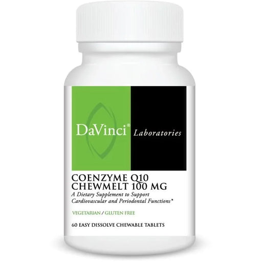 Coenzyme Q10 ChewMelt (100 mg) (60 Chewable Tablets)-Vitamins & Supplements-DaVinci Laboratories-Pine Street Clinic