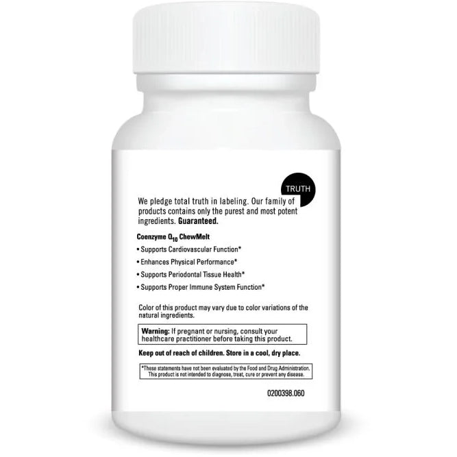 Coenzyme Q10 ChewMelt (100 mg) (60 Chewable Tablets)-Vitamins & Supplements-DaVinci Laboratories-Pine Street Clinic