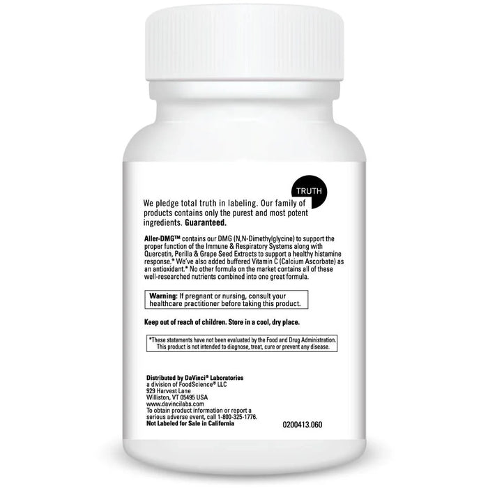 Aller-DMG (60 Tablets)-Vitamins & Supplements-DaVinci Laboratories-Pine Street Clinic