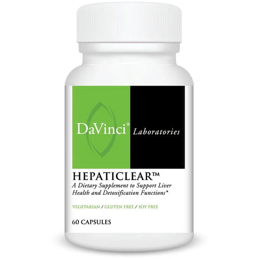 Hepaticlear (60 Capsules)-Vitamins & Supplements-DaVinci Laboratories-Pine Street Clinic