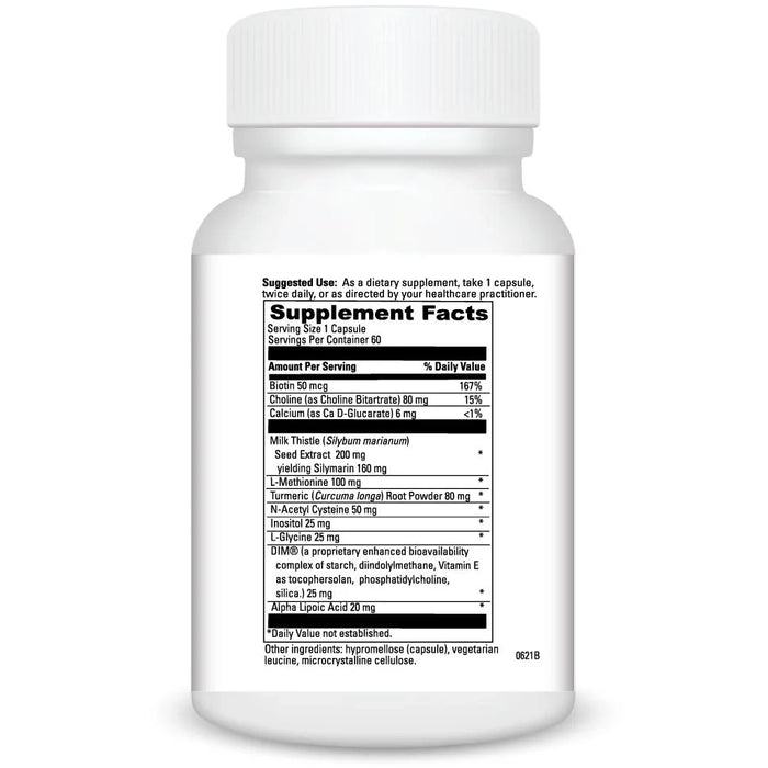 Hepaticlear (60 Capsules)-Vitamins & Supplements-DaVinci Laboratories-Pine Street Clinic