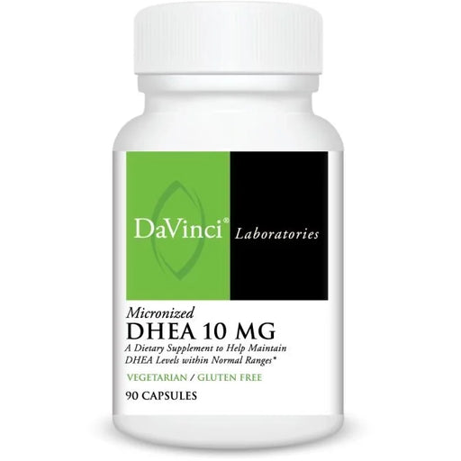 Micronized DHEA (10 mg) (90 Capsules)-Vitamins & Supplements-DaVinci Laboratories-Pine Street Clinic