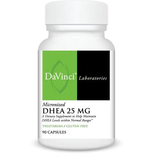 Micronized DHEA (25 mg) (90 Capsules)-Vitamins & Supplements-DaVinci Laboratories-Pine Street Clinic