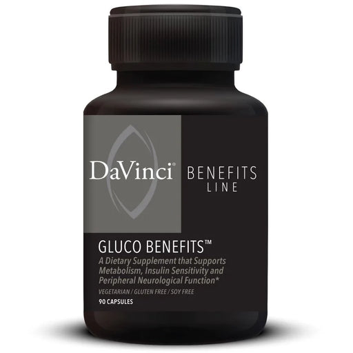 Gluco Benefits (90 Capsules)-Vitamins & Supplements-DaVinci Laboratories-Pine Street Clinic