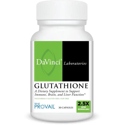 Glutathione (30 Capsules)-Vitamins & Supplements-DaVinci Laboratories-Pine Street Clinic