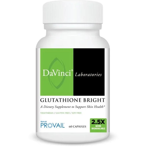 Glutathione Bright (60 Capsules)-Vitamins & Supplements-DaVinci Laboratories-Pine Street Clinic