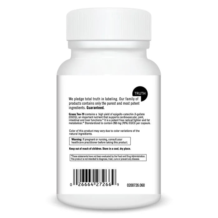 Green Tea-70 (60 Capsules)-Vitamins & Supplements-DaVinci Laboratories-Pine Street Clinic