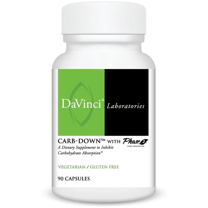 Carb-Down With Phase 2 (90 Capsules)-Vitamins & Supplements-DaVinci Laboratories-Pine Street Clinic