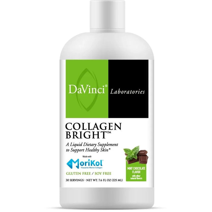 Collagen Bright (7.6 Fluid Ounces) (225 mL)-Vitamins & Supplements-DaVinci Laboratories-Mint Chocolate-Pine Street Clinic