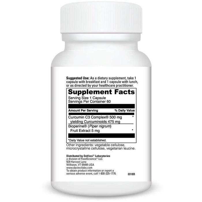 Curcumin C3 Complex (60 Capsules)