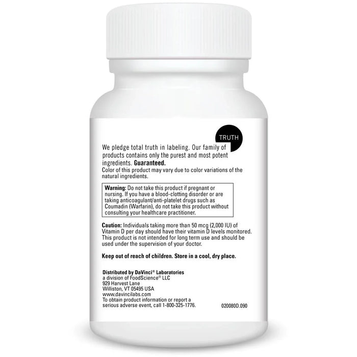 A-D-K 10 (90 Capsules)-Vitamins & Supplements-DaVinci Laboratories-Pine Street Clinic