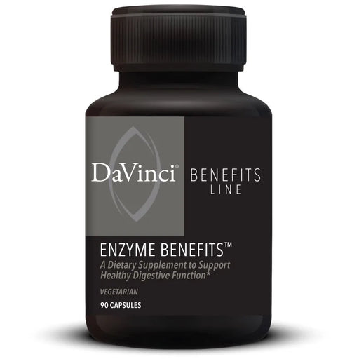 Enzyme Benefits (90 Capsules)-Vitamins & Supplements-DaVinci Laboratories-Pine Street Clinic