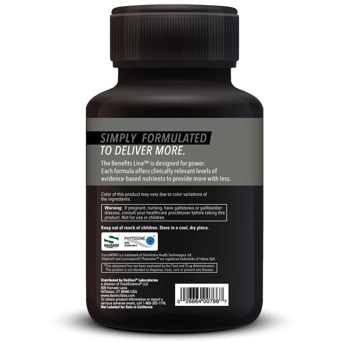 Detox Benefits (90 Capsules)-Vitamins & Supplements-DaVinci Laboratories-Pine Street Clinic