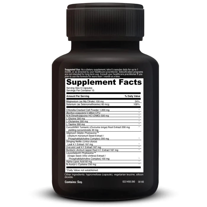 Detox Benefits (90 Capsules)-Vitamins & Supplements-DaVinci Laboratories-Pine Street Clinic