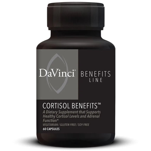 Cortisol Benefits (60 Capsules)-Vitamins & Supplements-DaVinci Laboratories-Pine Street Clinic
