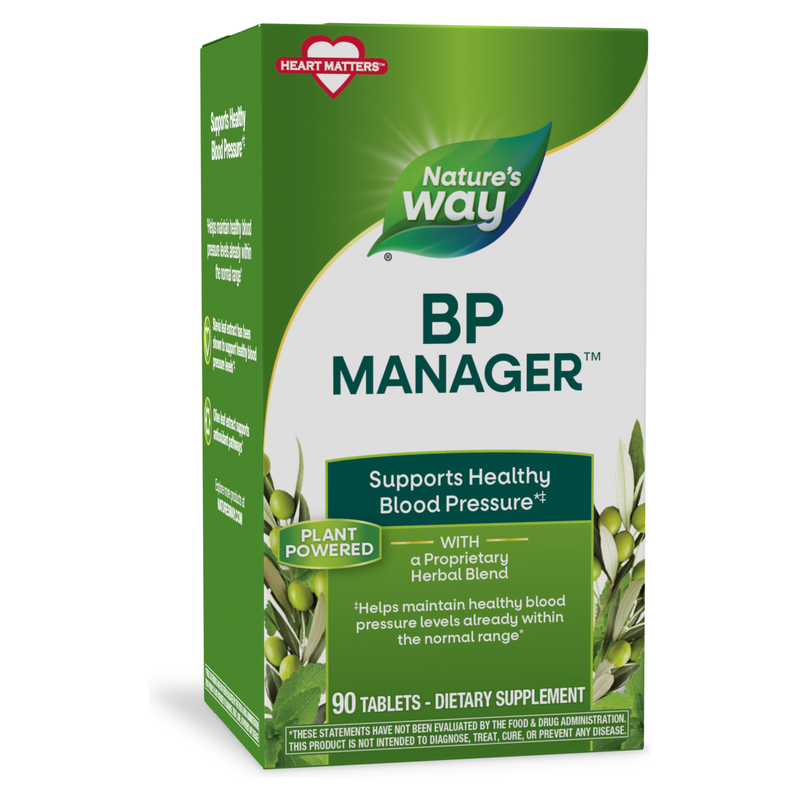 BP Manager (90 Tablets) — Nature's Way