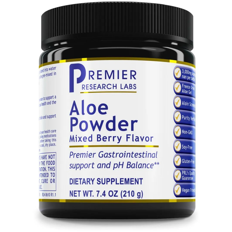 Aloe Powder (Mixed Berry Flavor) (7.4 Ounces)