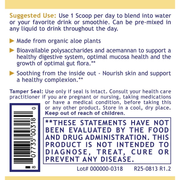 Aloe Powder (Mixed Berry Flavor) (7.4 Ounces)