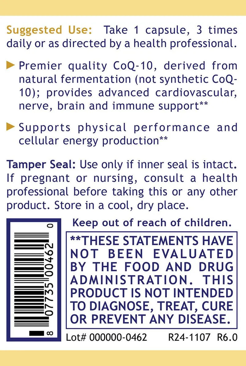 CoQ-10 (50 Capsules)