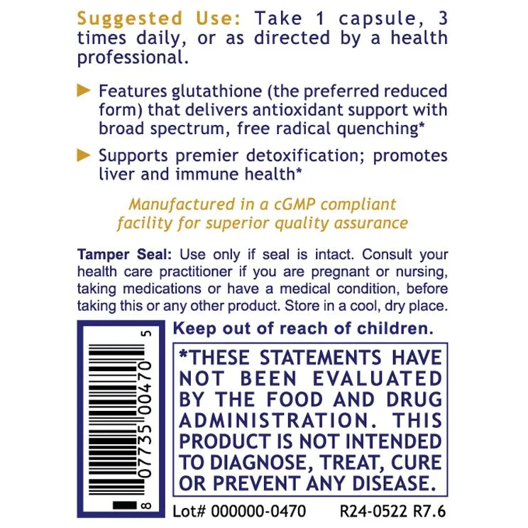 Glutathione Complex (60 Capsules)