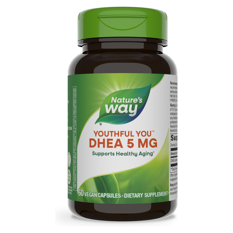 Youthful You™ DHEA 5mg (60 Capsules) — Nature's Way