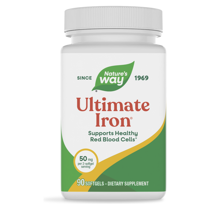 Ultimate Iron® (90 Softgels) — Nature's Way