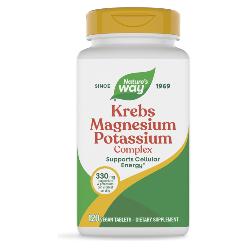 Krebs Magnesium Potassium (120 Tablets) — Nature's Way